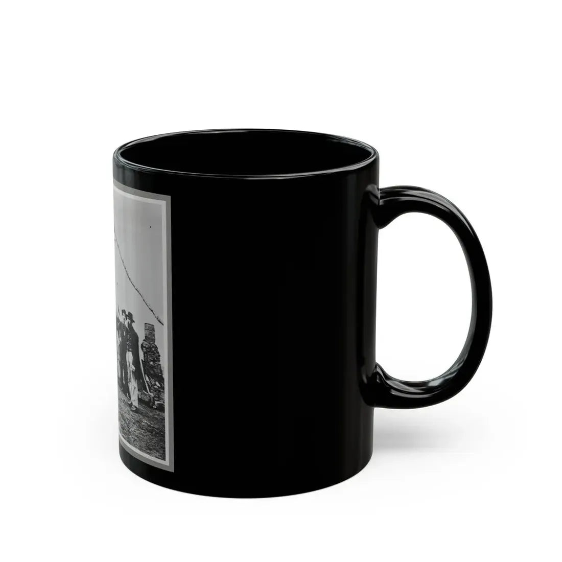 Meat For The Army (U.S. Civil War) Black Coffee Mug - Go Mug Yourself