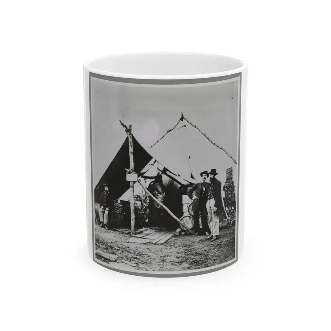 Meat For The Army (U.S. Civil War) White Coffee Mug 11oz - Go Mug Yourself