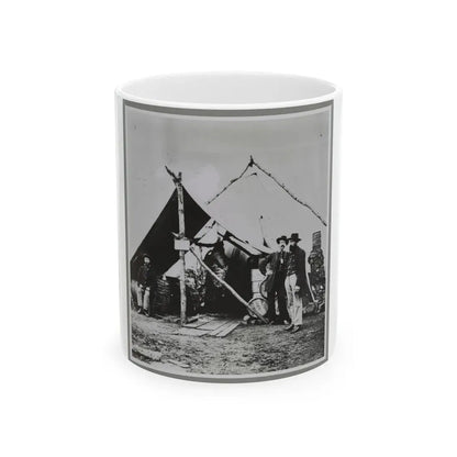 Meat For The Army (U.S. Civil War) White Coffee Mug 11oz - Go Mug Yourself