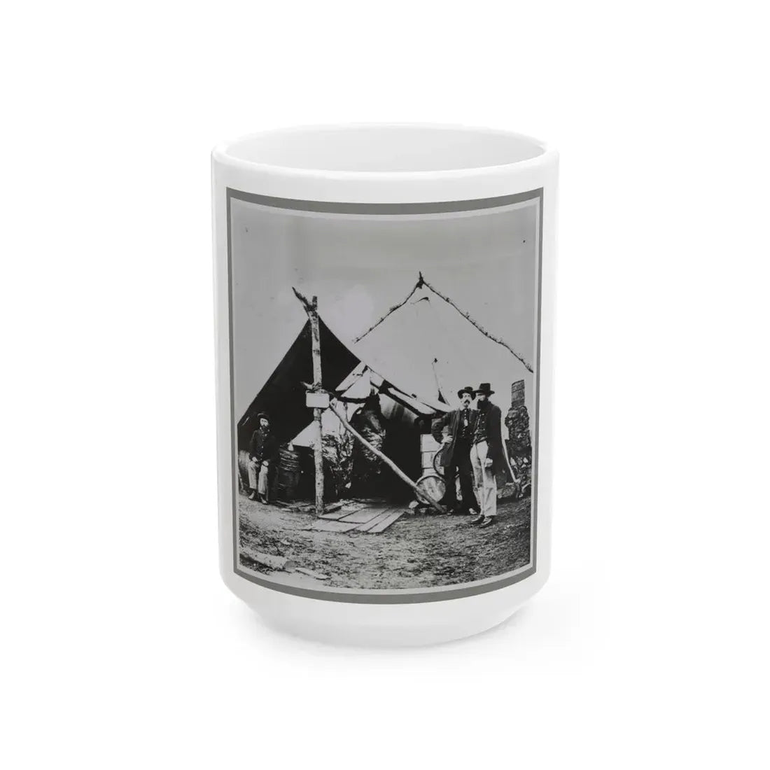 Meat For The Army (U.S. Civil War) White Coffee Mug 15oz - Go Mug Yourself