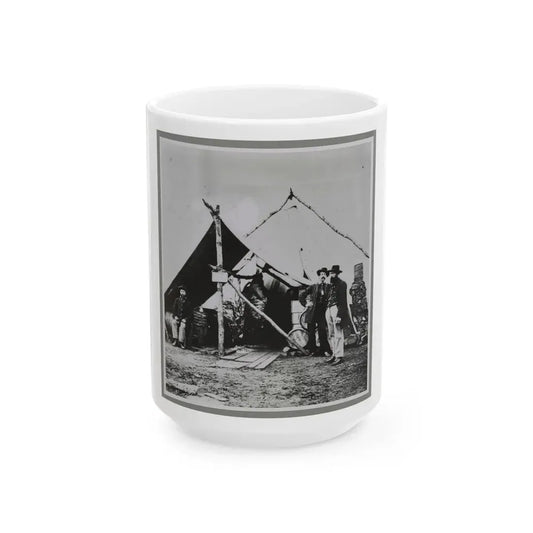Meat For The Army (U.S. Civil War) White Coffee Mug 15oz - Go Mug Yourself