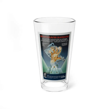 MEATCLEAVER MASSACRE 1976 Movie Poster - Pint Glass 16oz 16oz - Go Mug Yourself