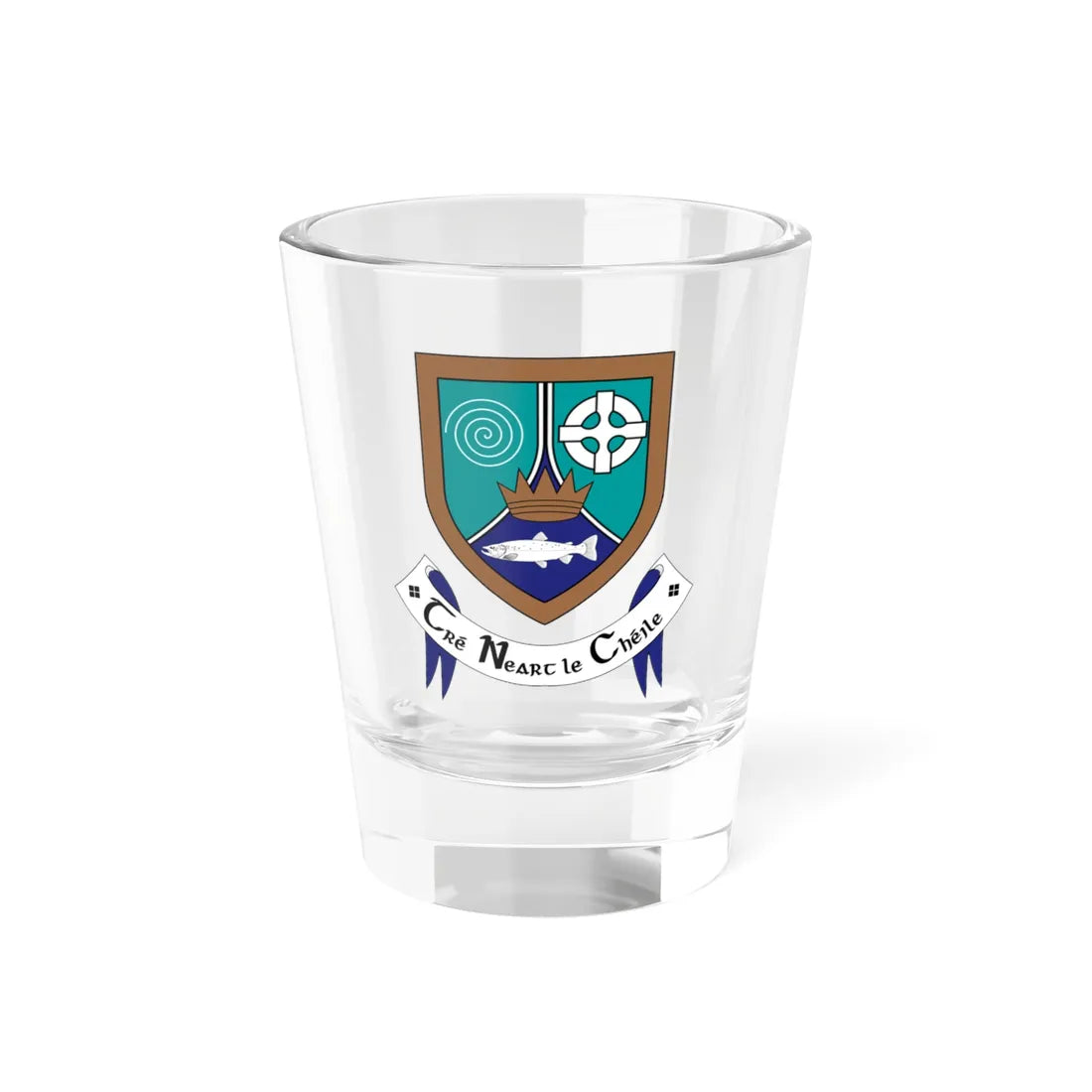 Meath coa (Ireland) (Coat of Arms) Shot Glass 1.5oz 1.5oz - Go Mug Yourself