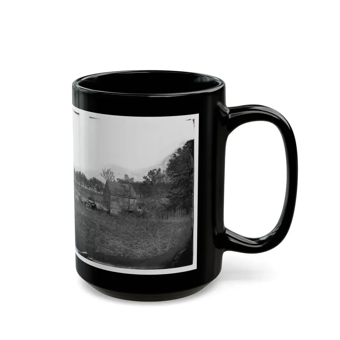Mechanicsville, Va. Ellerson's Mill (U.S. Civil War) Black Coffee Mug - Go Mug Yourself