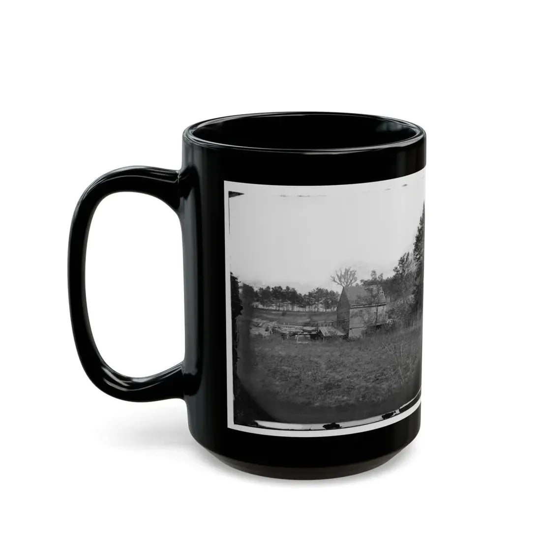 Mechanicsville, Va. Ellerson's Mill (U.S. Civil War) Black Coffee Mug - Go Mug Yourself