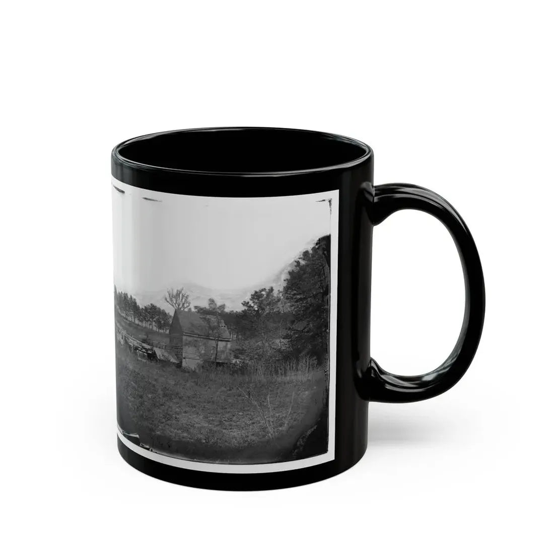Mechanicsville, Va. Ellerson's Mill (U.S. Civil War) Black Coffee Mug - Go Mug Yourself