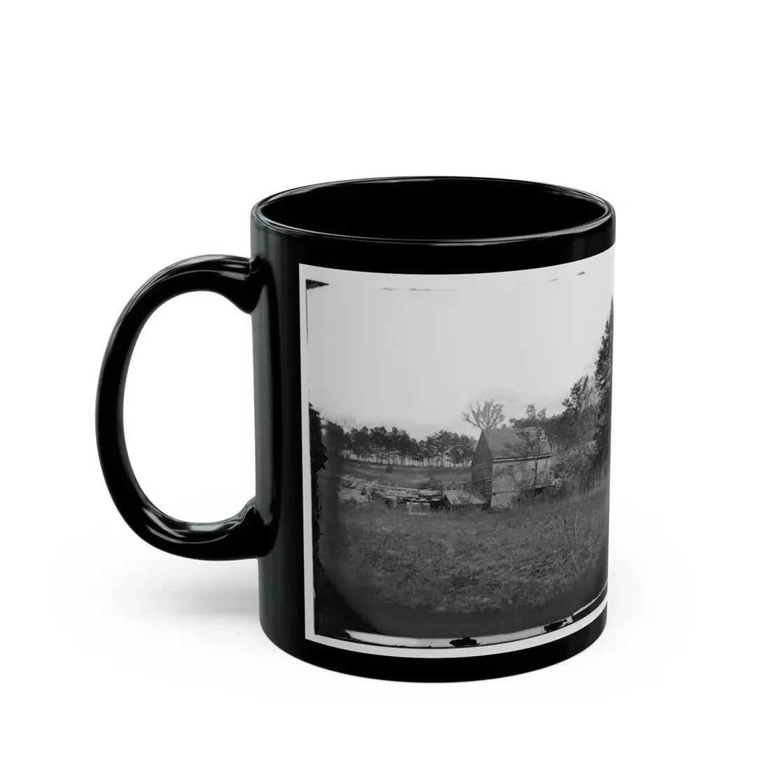 Mechanicsville, Va. Ellerson's Mill (U.S. Civil War) Black Coffee Mug - Go Mug Yourself