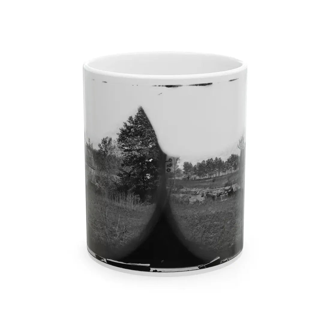 Mechanicsville, Va. Ellerson's Mill (U.S. Civil War) White Coffee Mug 11oz - Go Mug Yourself