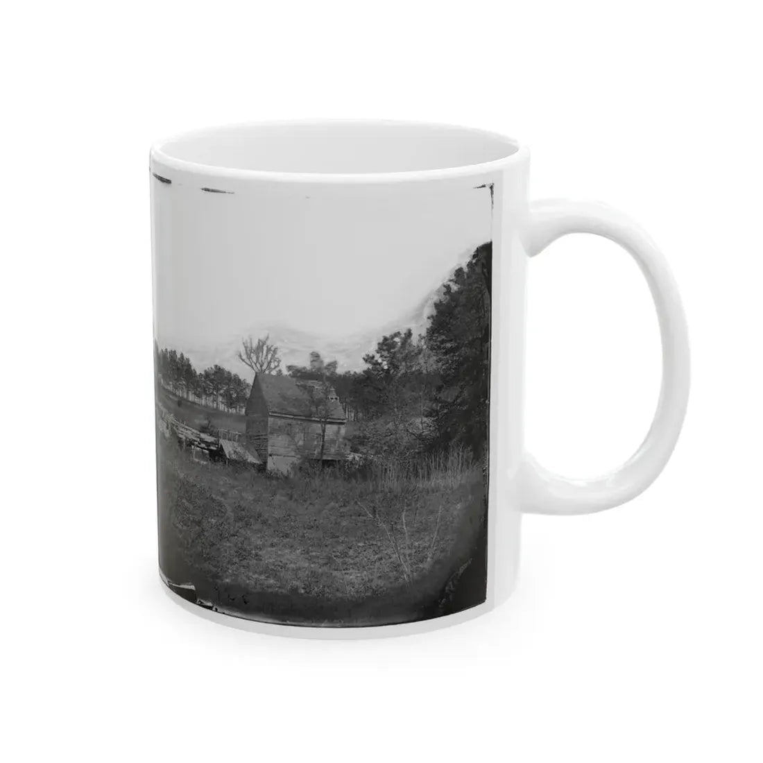 Mechanicsville, Va. Ellerson's Mill (U.S. Civil War) White Coffee Mug - Go Mug Yourself