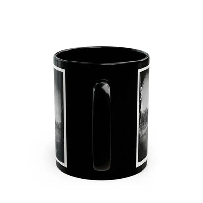 Mechanicsville, Va. View Of Houses (U.S. Civil War) Black Coffee Mug - Go Mug Yourself