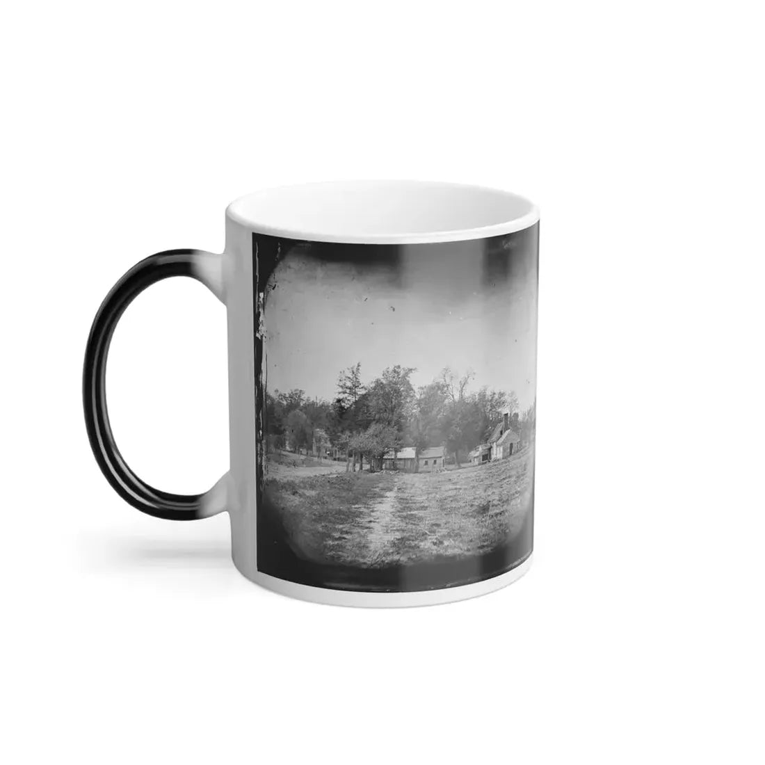 Mechanicsville, Va. View of Houses (U.S. Civil War) Color Changing Coffee Mug 11oz - Go Mug Yourself