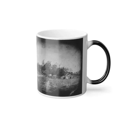 Mechanicsville, Va. View of Houses (U.S. Civil War) Color Changing Coffee Mug 11oz - Go Mug Yourself