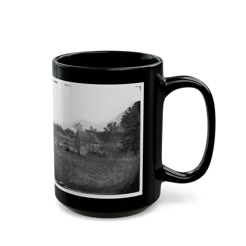 Mechanicsville, Va. Ellerson's Mill (U.S. Civil War) Black Coffee Mug-Go Mug Yourself