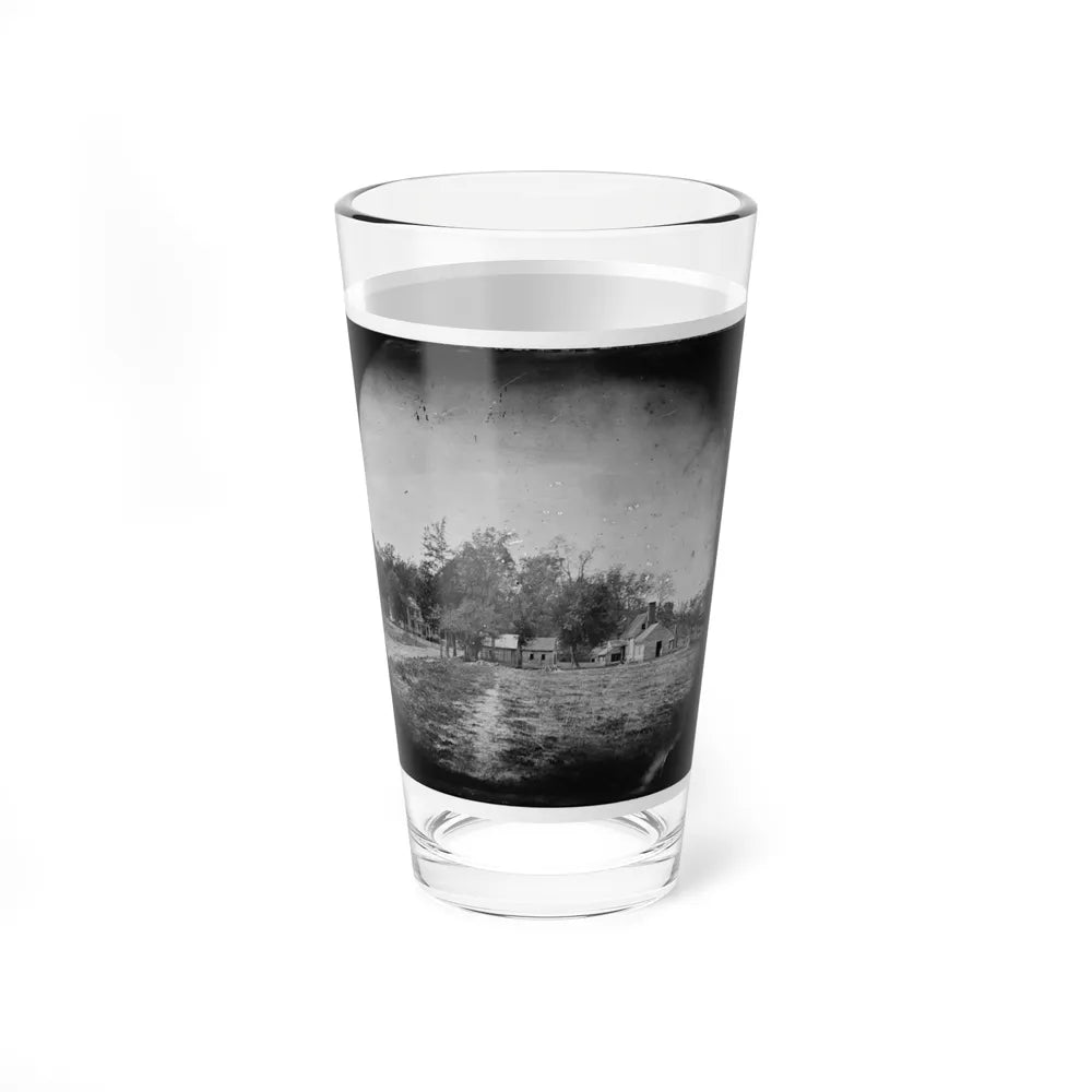 Mechanicsville, Va. View Of Houses (U.S. Civil War) Pint Glass 16oz-Go Mug Yourself