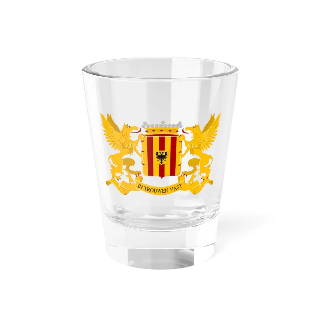 Mechelen wapen 1 (Belgium) (Coat of Arms) Shot Glass 1.5oz 1.5oz - Go Mug Yourself