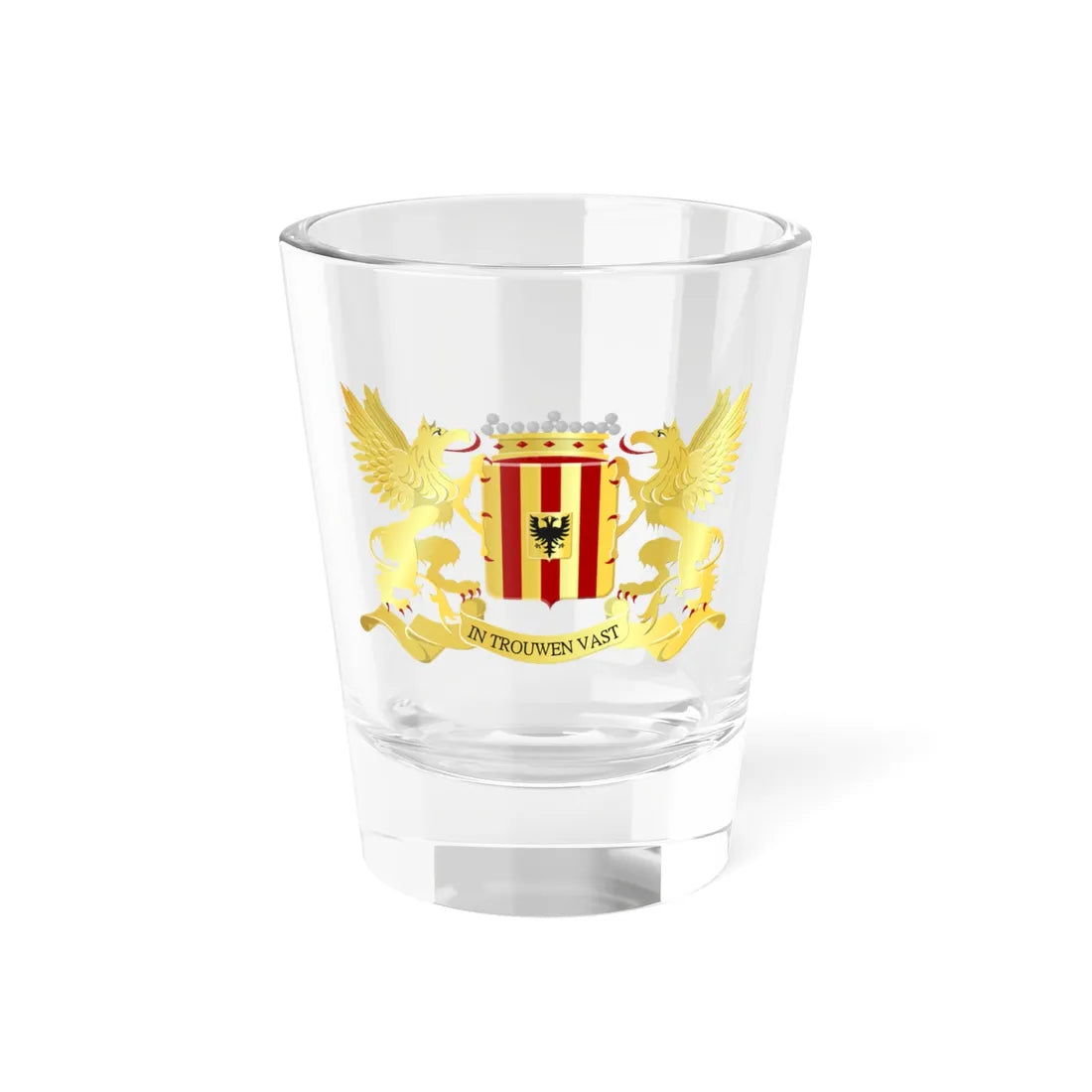 Mechelen wapen 2 (Belgium) (Coat of Arms) Shot Glass 1.5oz 1.5oz - Go Mug Yourself
