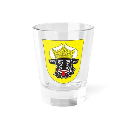 Mecklenburg Arms (Denmark) (Coat of Arms) Shot Glass 1.5oz 1.5oz - Go Mug Yourself