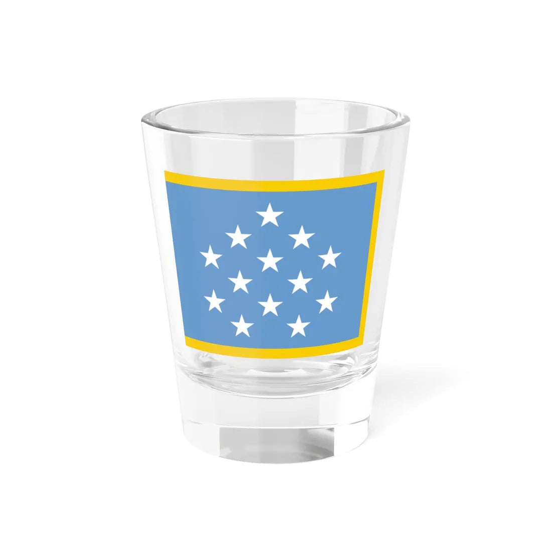 Medal of Honor Flag with Gold Fringe (United States) Shot Glass 1.5oz 1.5oz - Go Mug Yourself
