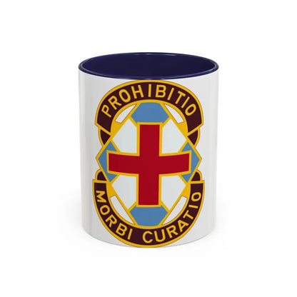 MEDDAC Augsburg US (U.S. Army) Accent Coffee Mug 11oz Navy - Go Mug Yourself