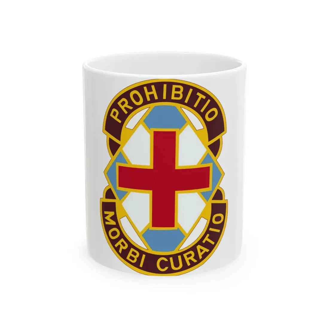 MEDDAC Augsburg US (U.S. Army) White Coffee Mug 11oz - Go Mug Yourself