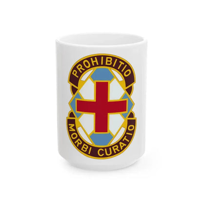MEDDAC Augsburg US (U.S. Army) White Coffee Mug 15oz - Go Mug Yourself