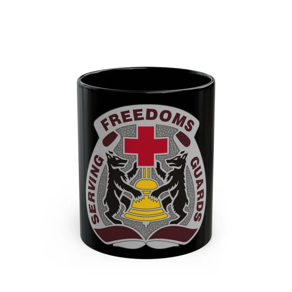 MEDDAC Berlin US (U.S. Army) Black Coffee Mug-11oz-Go Mug Yourself