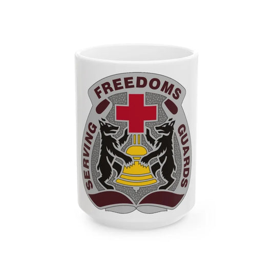 MEDDAC Berlin US (U.S. Army) White Coffee Mug-15oz-Go Mug Yourself