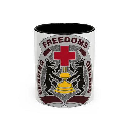 MEDDAC Berlin US (U.S. Army) Accent Coffee Mug 11oz Black - Go Mug Yourself