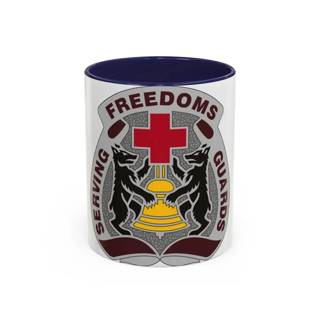 MEDDAC Berlin US (U.S. Army) Accent Coffee Mug 11oz Navy - Go Mug Yourself