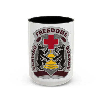 MEDDAC Berlin US (U.S. Army) Accent Coffee Mug 15oz Black - Go Mug Yourself