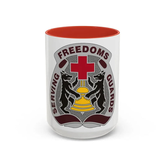 MEDDAC Berlin US (U.S. Army) Accent Coffee Mug 15oz Red - Go Mug Yourself