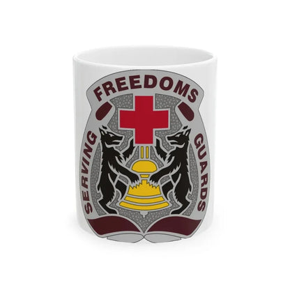 MEDDAC Berlin US (U.S. Army) White Coffee Mug 11oz - Go Mug Yourself