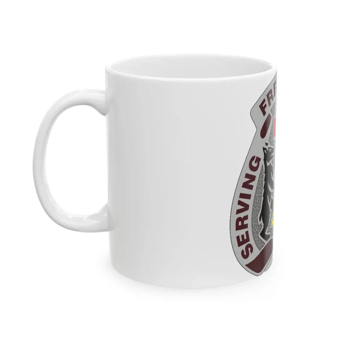 MEDDAC Berlin US (U.S. Army) White Coffee Mug - Go Mug Yourself