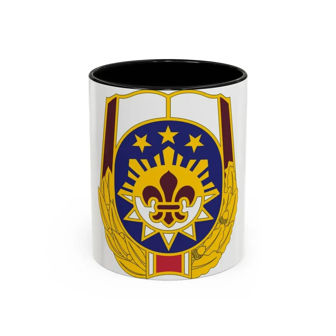 MEDDAC Fort Irwin US (U.S. Army) Accent Coffee Mug 11oz Black - Go Mug Yourself