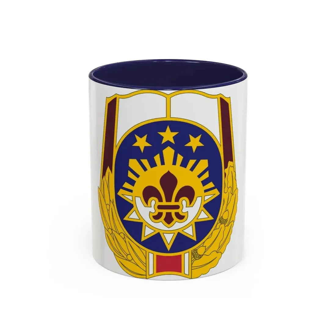 MEDDAC Fort Irwin US (U.S. Army) Accent Coffee Mug 11oz Navy - Go Mug Yourself