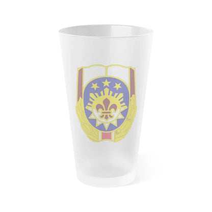 MEDDAC Fort Irwin US (U.S. Army) Frosted Pint Glass 16oz Default Title - Go Mug Yourself