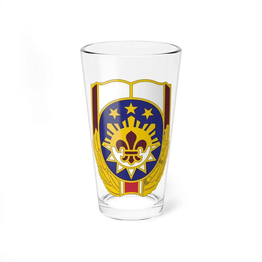 MEDDAC Fort Irwin US (U.S. Army) Pint Glass 16oz 16oz - Go Mug Yourself