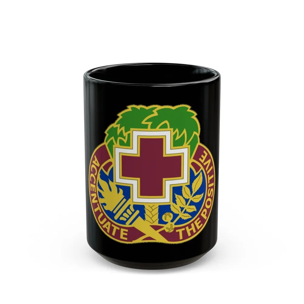 MEDDAC Fort Jackson US (U.S. Army) Black Coffee Mug-15oz-Go Mug Yourself