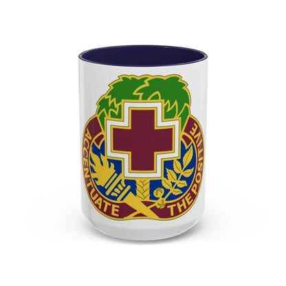 MEDDAC Fort Jackson US (U.S. Army) Accent Coffee Mug 15oz Navy - Go Mug Yourself