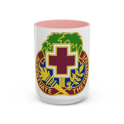 MEDDAC Fort Jackson US (U.S. Army) Accent Coffee Mug 15oz Pink - Go Mug Yourself