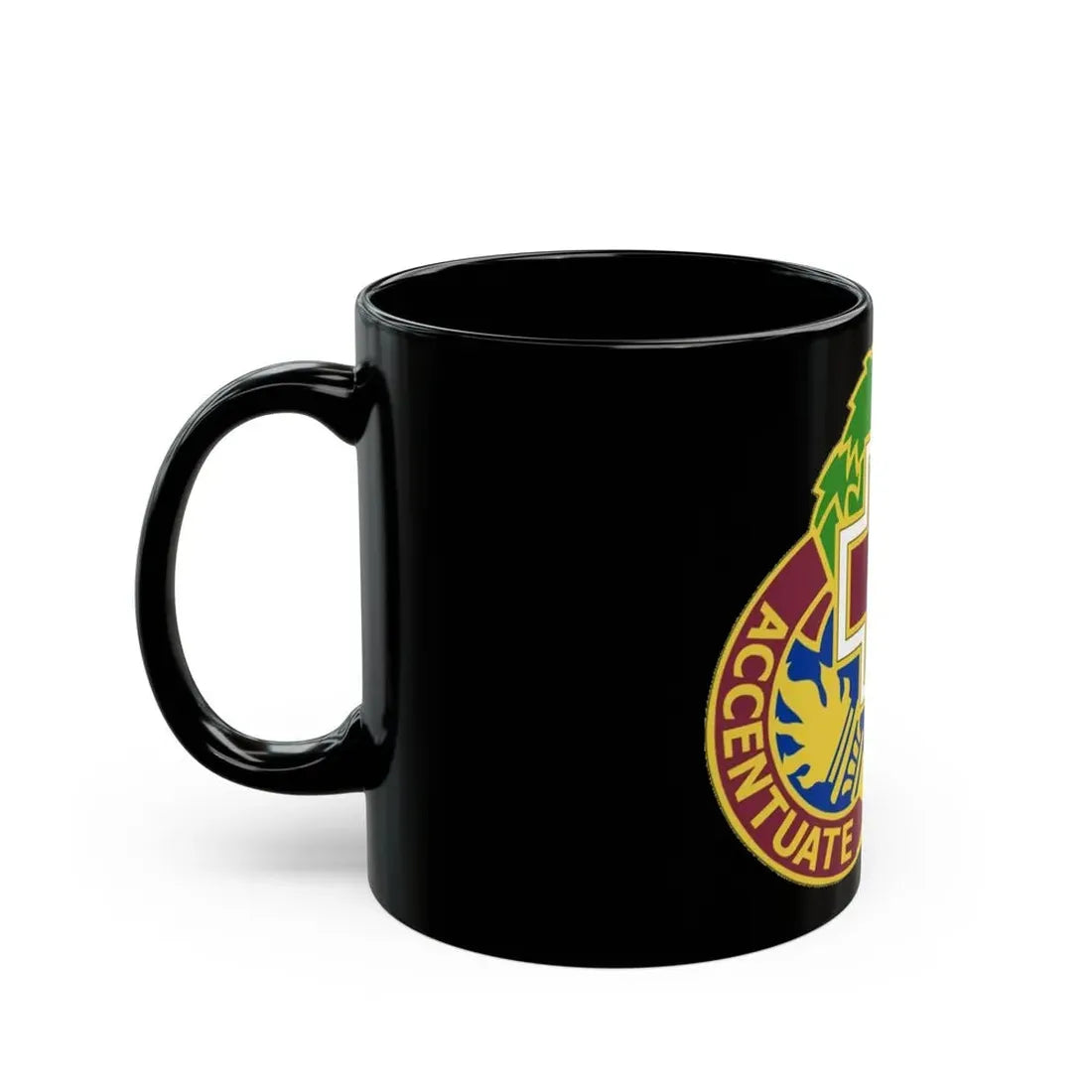 MEDDAC Fort Jackson US (U.S. Army) Black Coffee Mug - Go Mug Yourself
