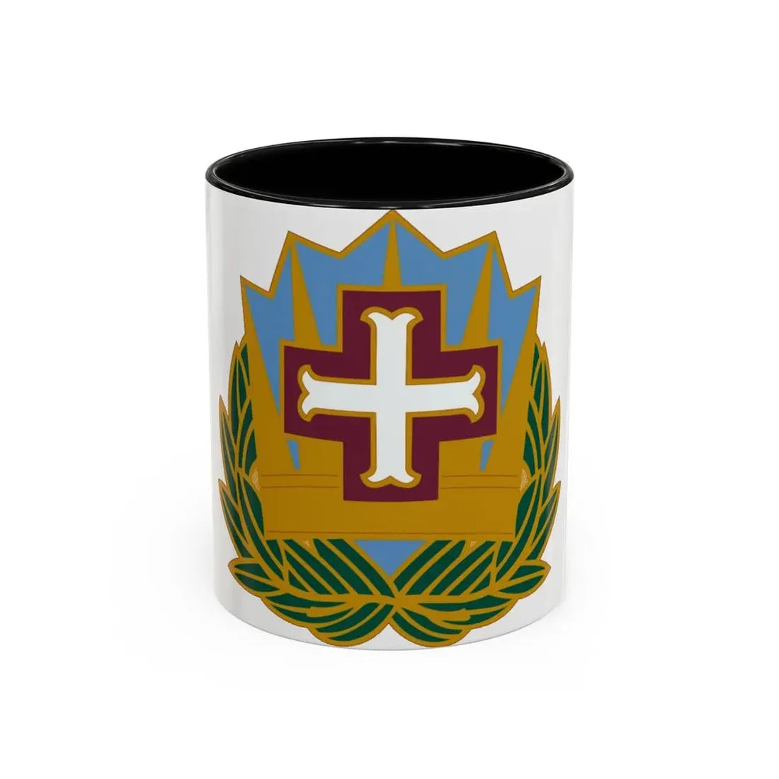 MEDDAC Fort McArthur US (U.S. Army) Accent Coffee Mug 11oz Black - Go Mug Yourself
