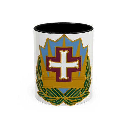 MEDDAC Fort McArthur US (U.S. Army) Accent Coffee Mug 11oz Black - Go Mug Yourself