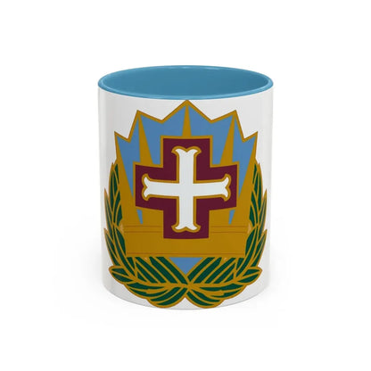 MEDDAC Fort McArthur US (U.S. Army) Accent Coffee Mug 11oz Light Blue - Go Mug Yourself