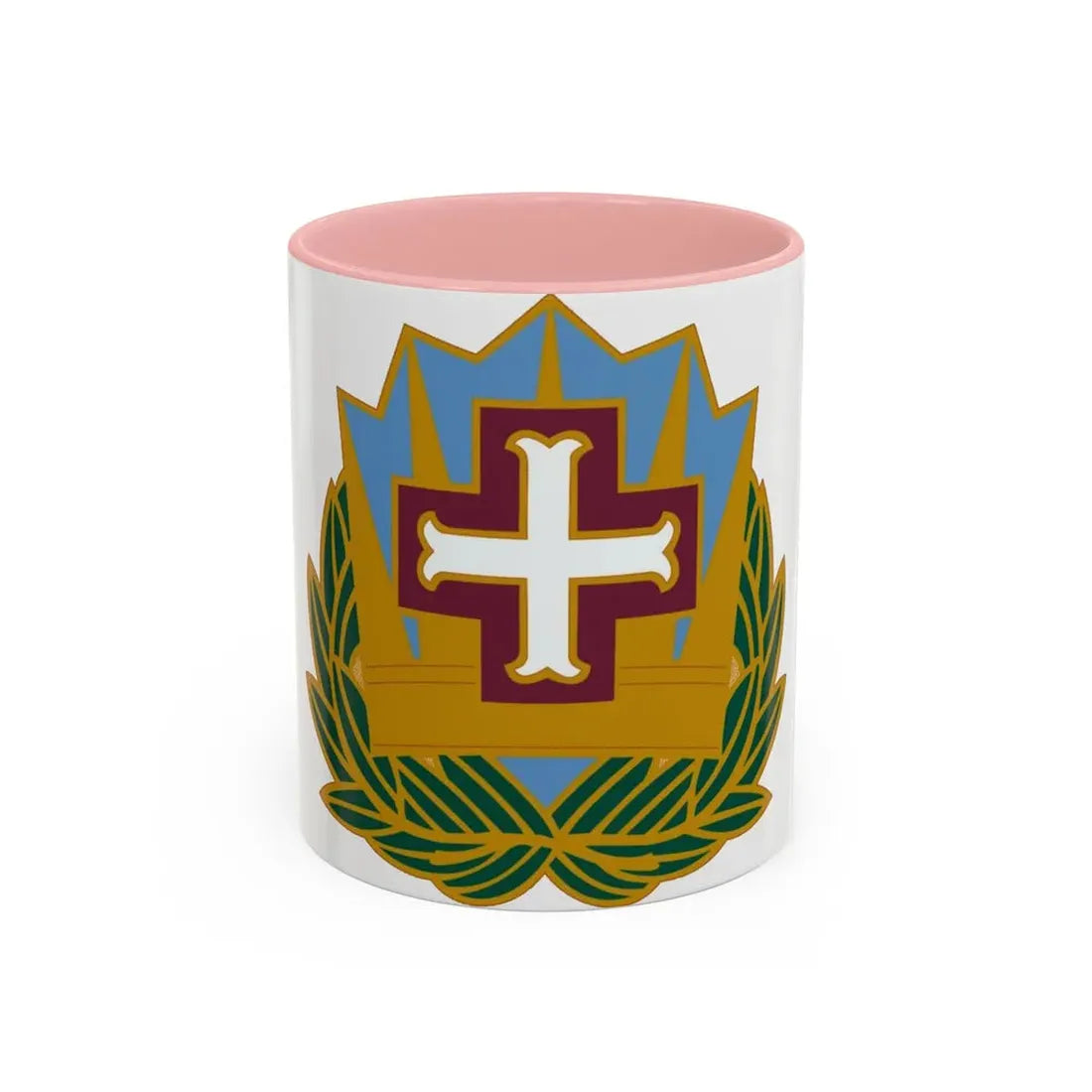 MEDDAC Fort McArthur US (U.S. Army) Accent Coffee Mug 11oz Pink - Go Mug Yourself