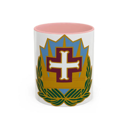 MEDDAC Fort McArthur US (U.S. Army) Accent Coffee Mug 11oz Pink - Go Mug Yourself