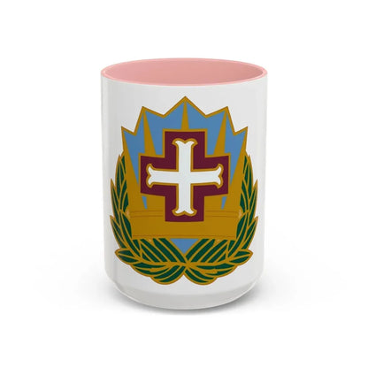 MEDDAC Fort McArthur US (U.S. Army) Accent Coffee Mug 15oz Pink - Go Mug Yourself
