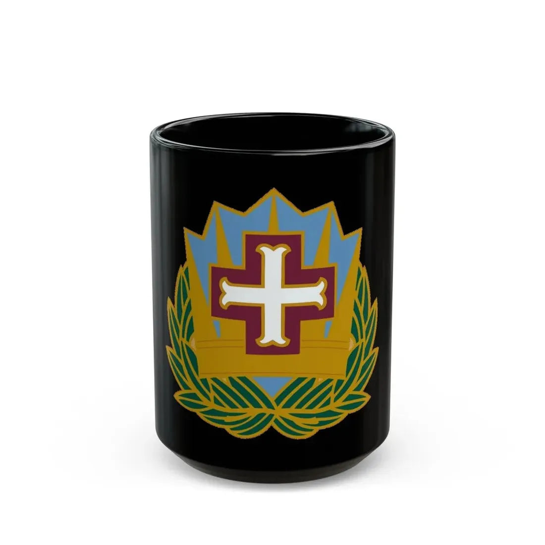 MEDDAC Fort McArthur US (U.S. Army) Black Coffee Mug 15oz - Go Mug Yourself