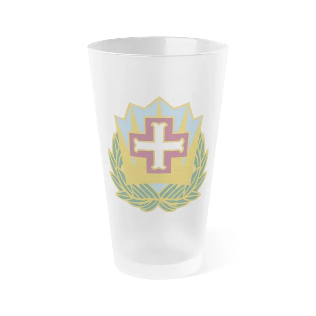 MEDDAC Fort McArthur US (U.S. Army) Frosted Pint Glass 16oz Default Title - Go Mug Yourself
