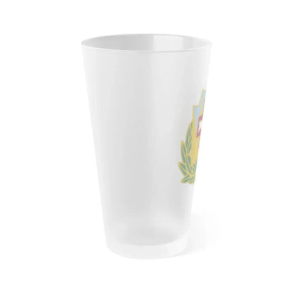 MEDDAC Fort McArthur US (U.S. Army) Frosted Pint Glass 16oz - Go Mug Yourself